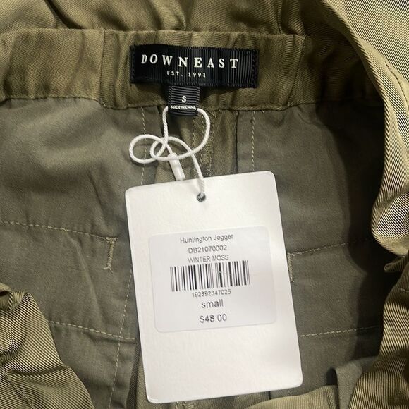 Downeast Basics Huntington Jogger size S, winter moss - Picture 7 of 12